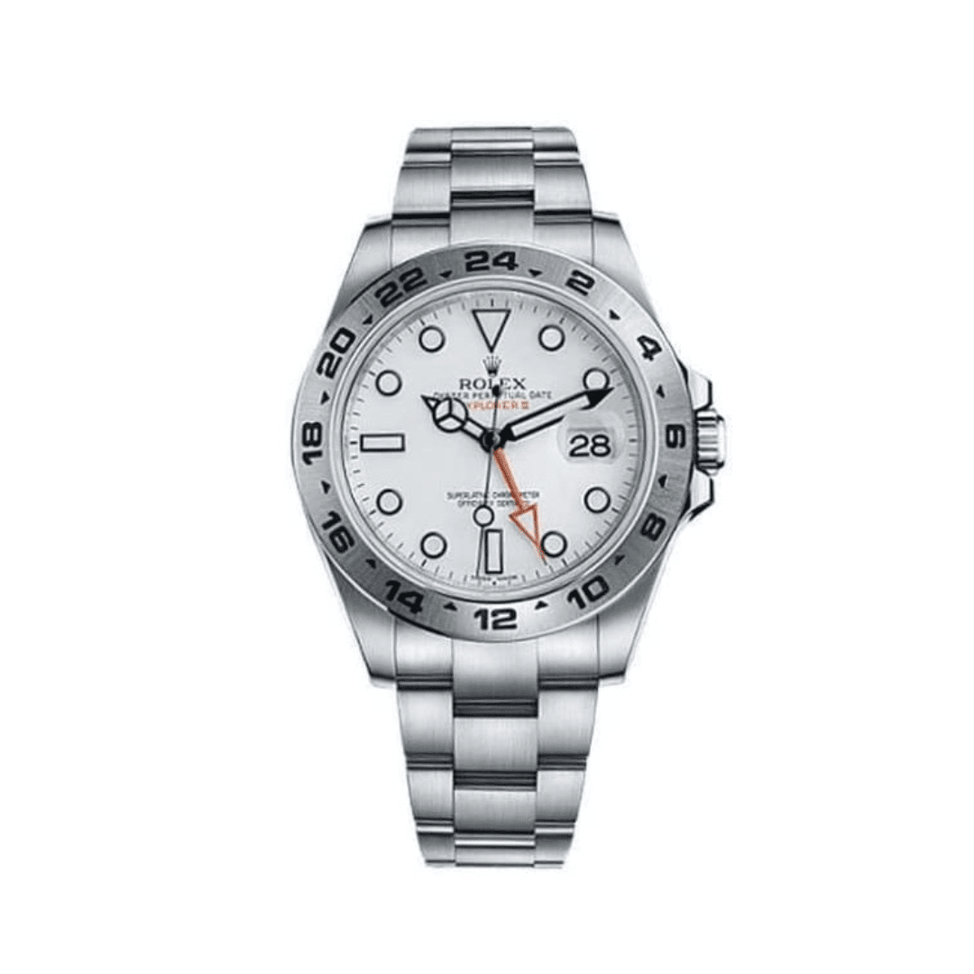 R01ex Explorer II 216570 Stainless Steel White Dial