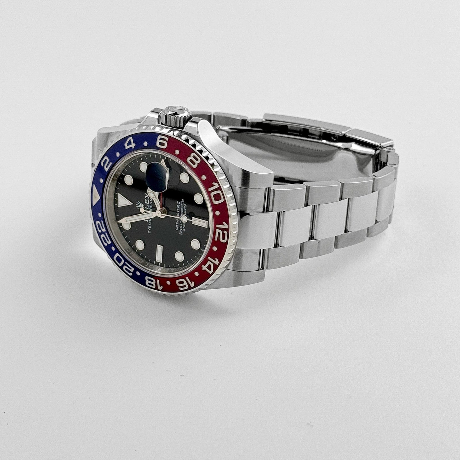 R01ex GMT-Master II 126710BLRO ‘Pepsi’ Stainless Steel Black Dial Oyster (2024)