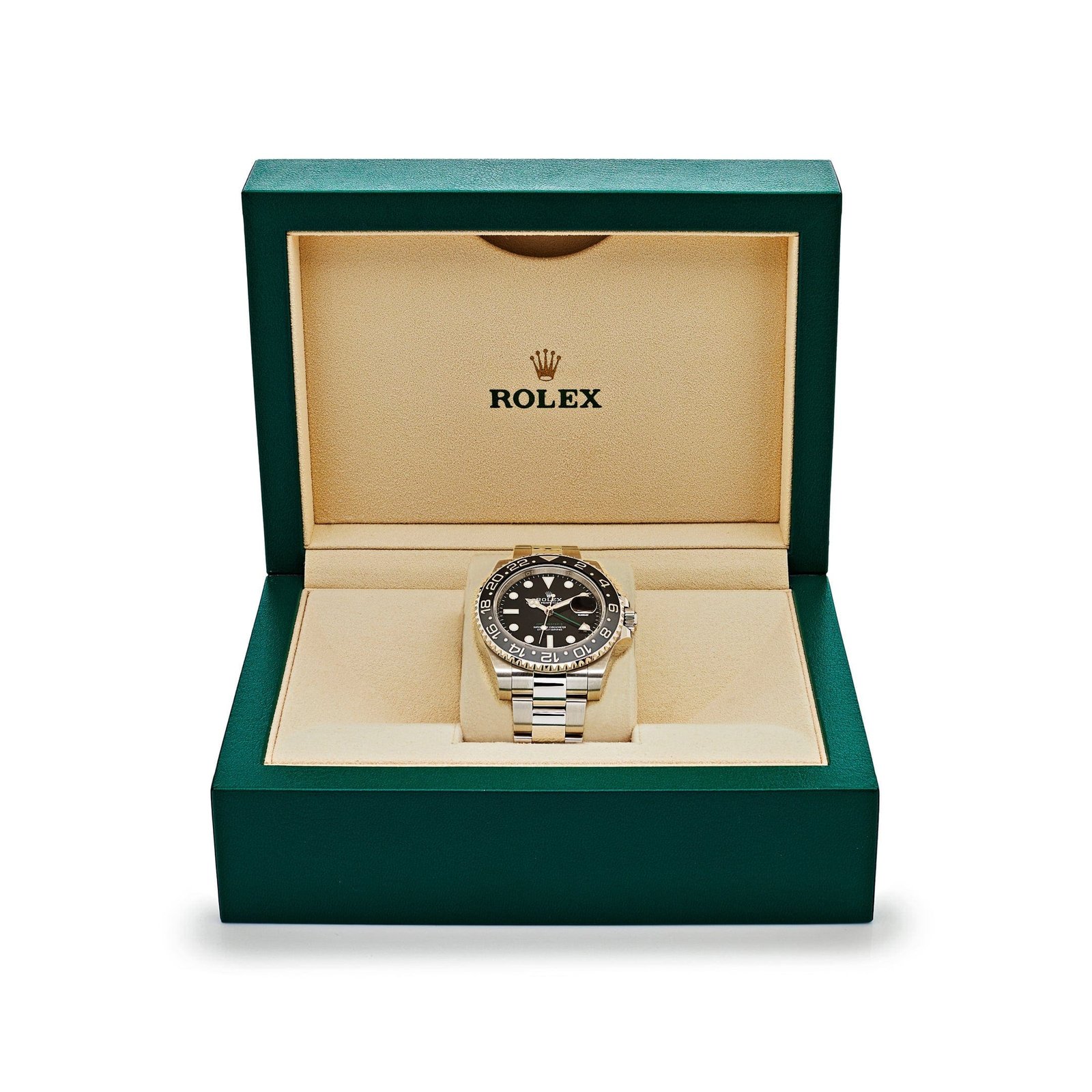 R01ex GMT-Master II 126710GRNR ‘Bruce Wayne’ Stainless Steel Black Dial Oyster (2025) 40mm