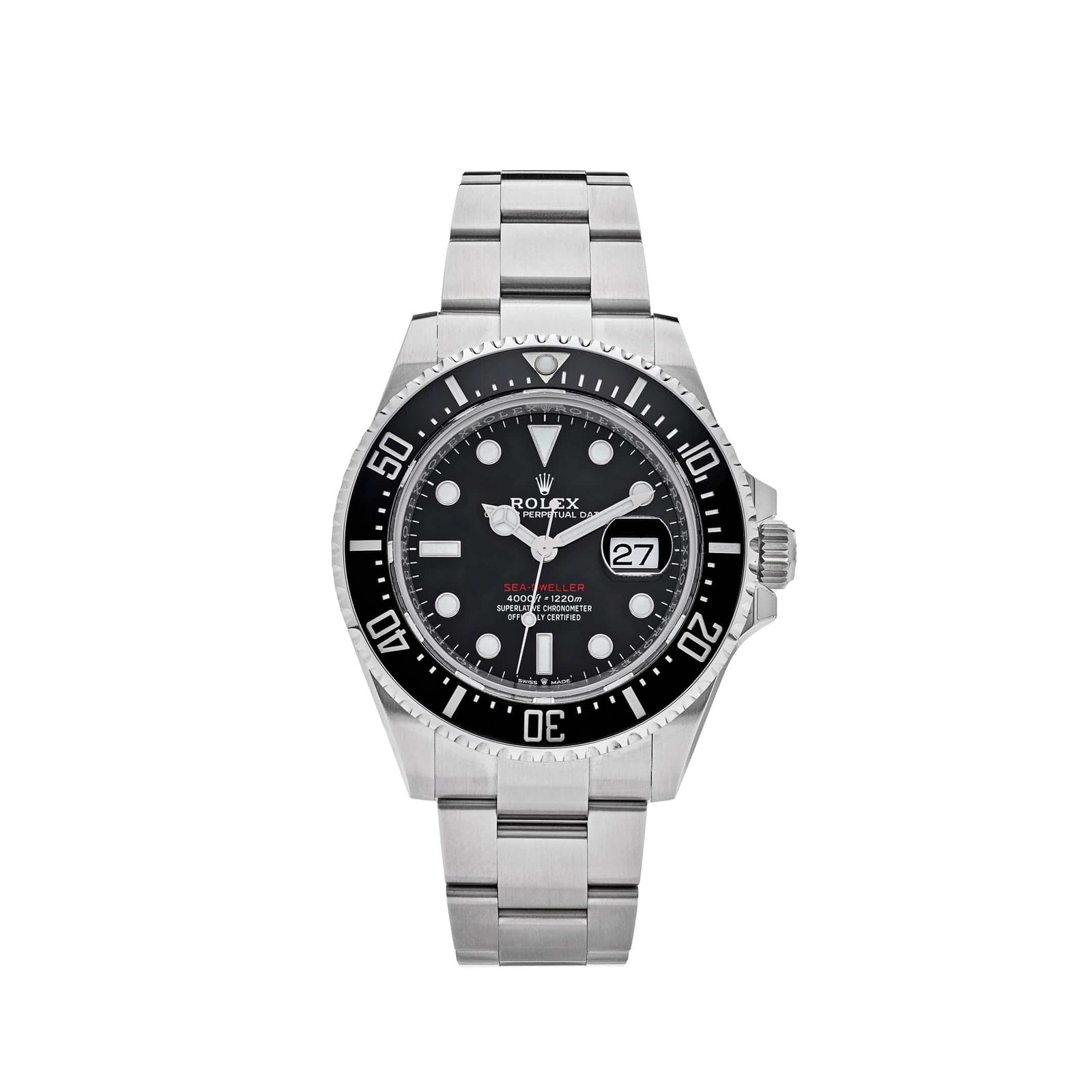 R01ex Sea-Dweller 126600 Stainless Steel Black Dial (2023)