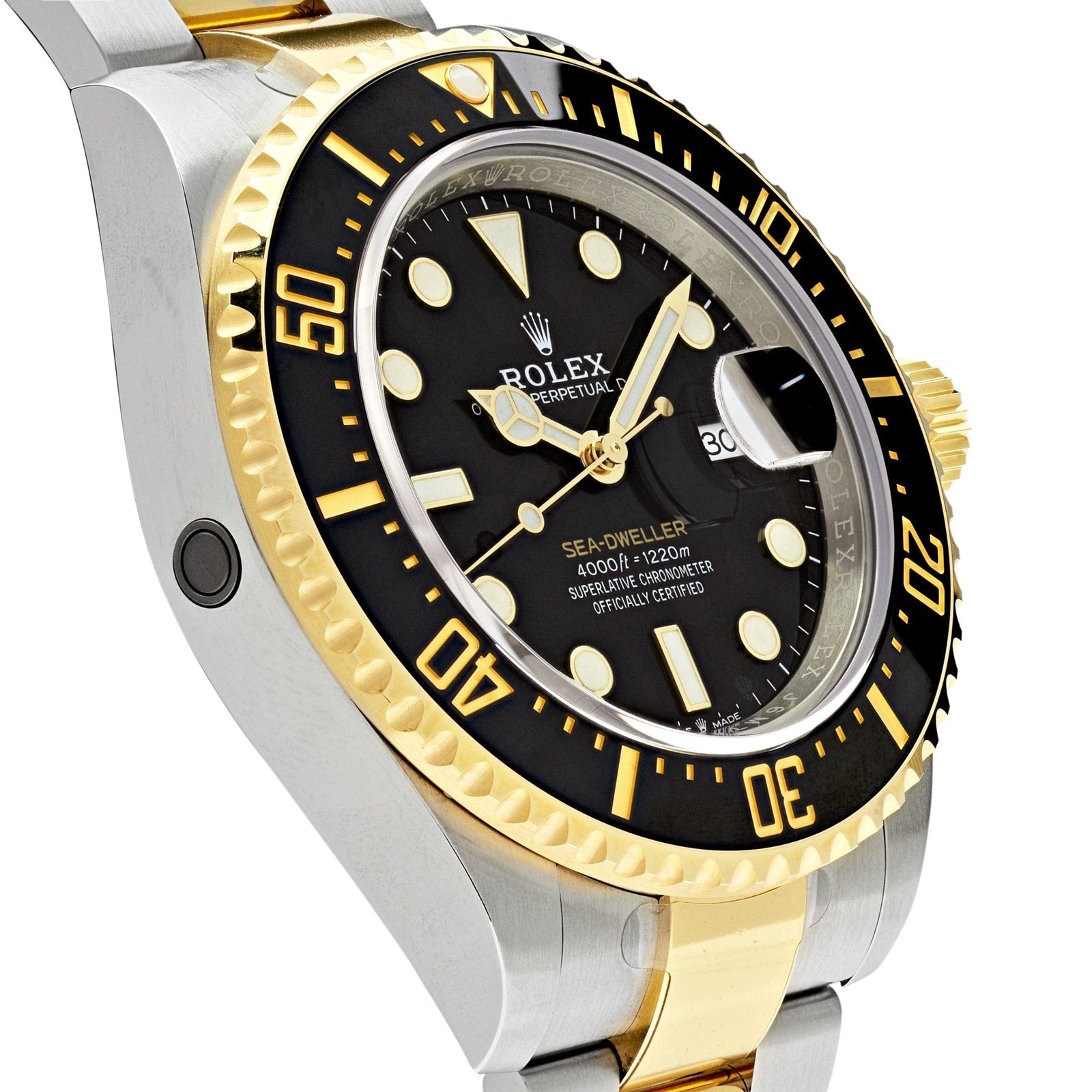 R01ex Sea-Dweller 126603 Stainless Steel Yellow Gold Black Dial (2025)