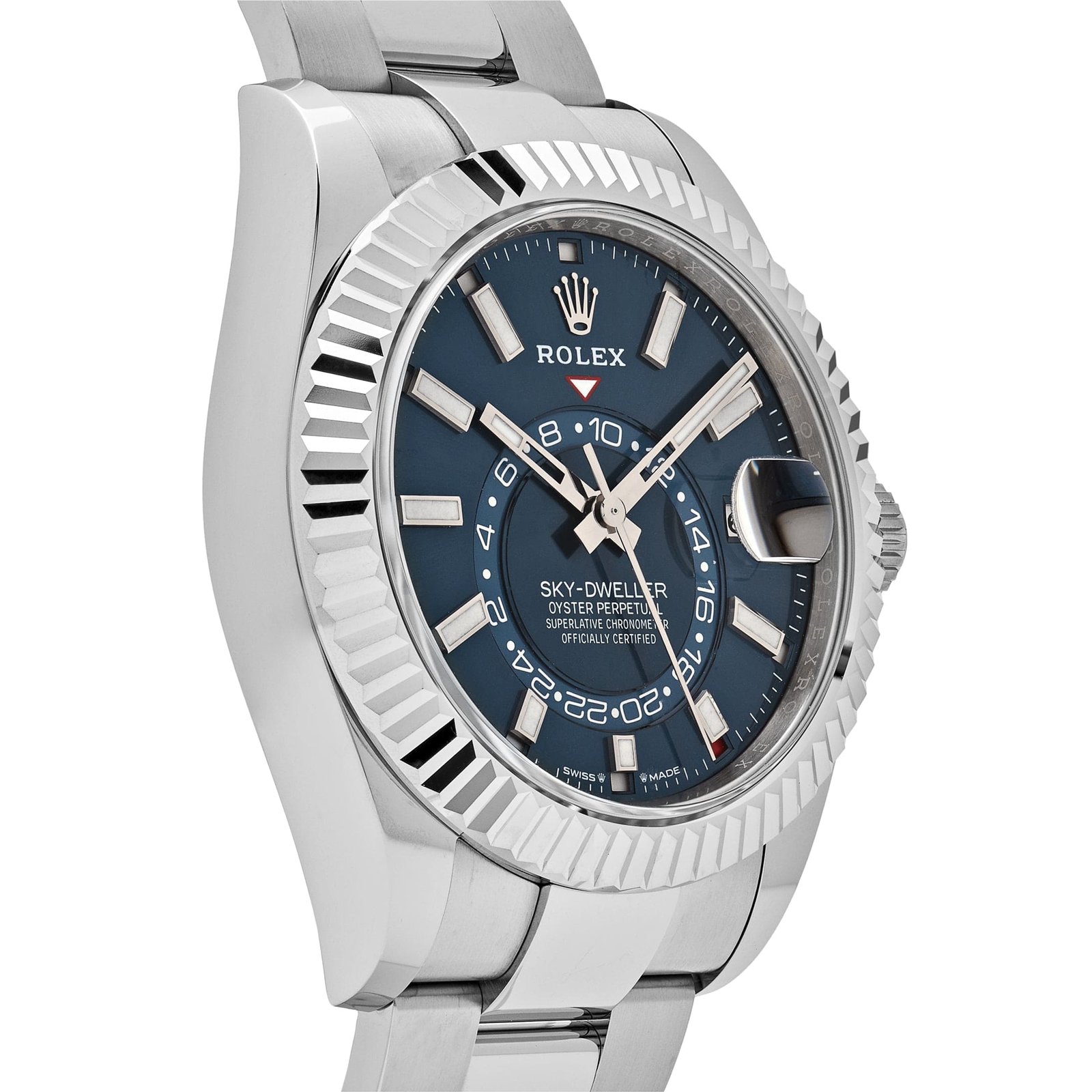 R01ex Sky-Dweller 336934 Stainless Steel Blue Dial Oyster (2023)
