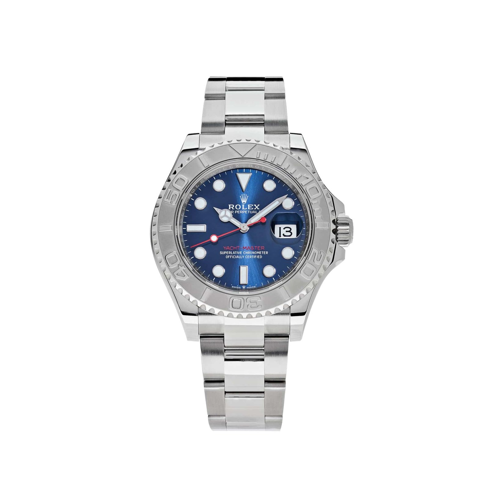 R01ex Yacht-Master 40 126622 Stainless Steel Blue Dial (2024)