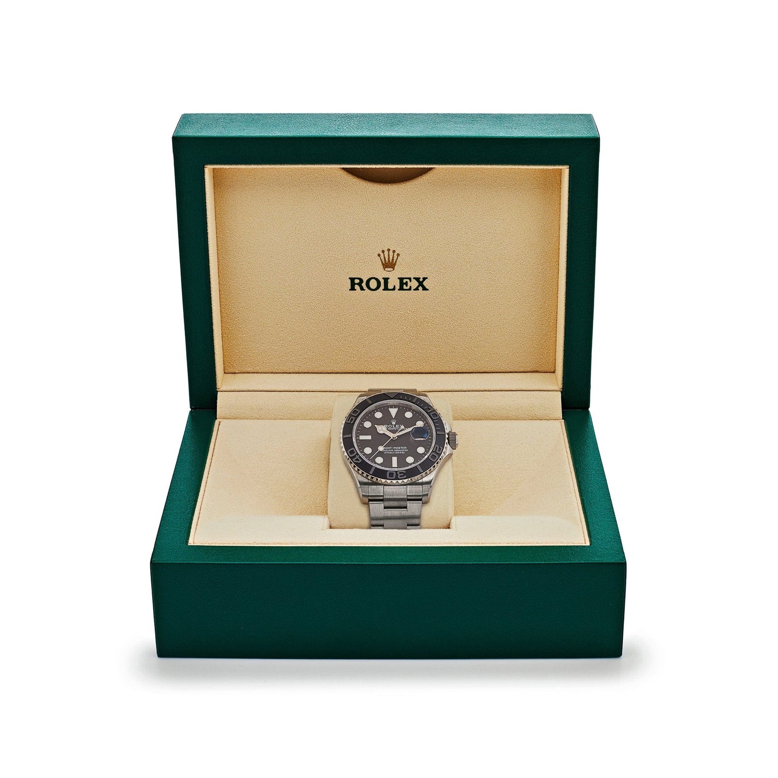 R01ex Yacht-Master 42 226627 RLX Titanium Black Dial (2025)