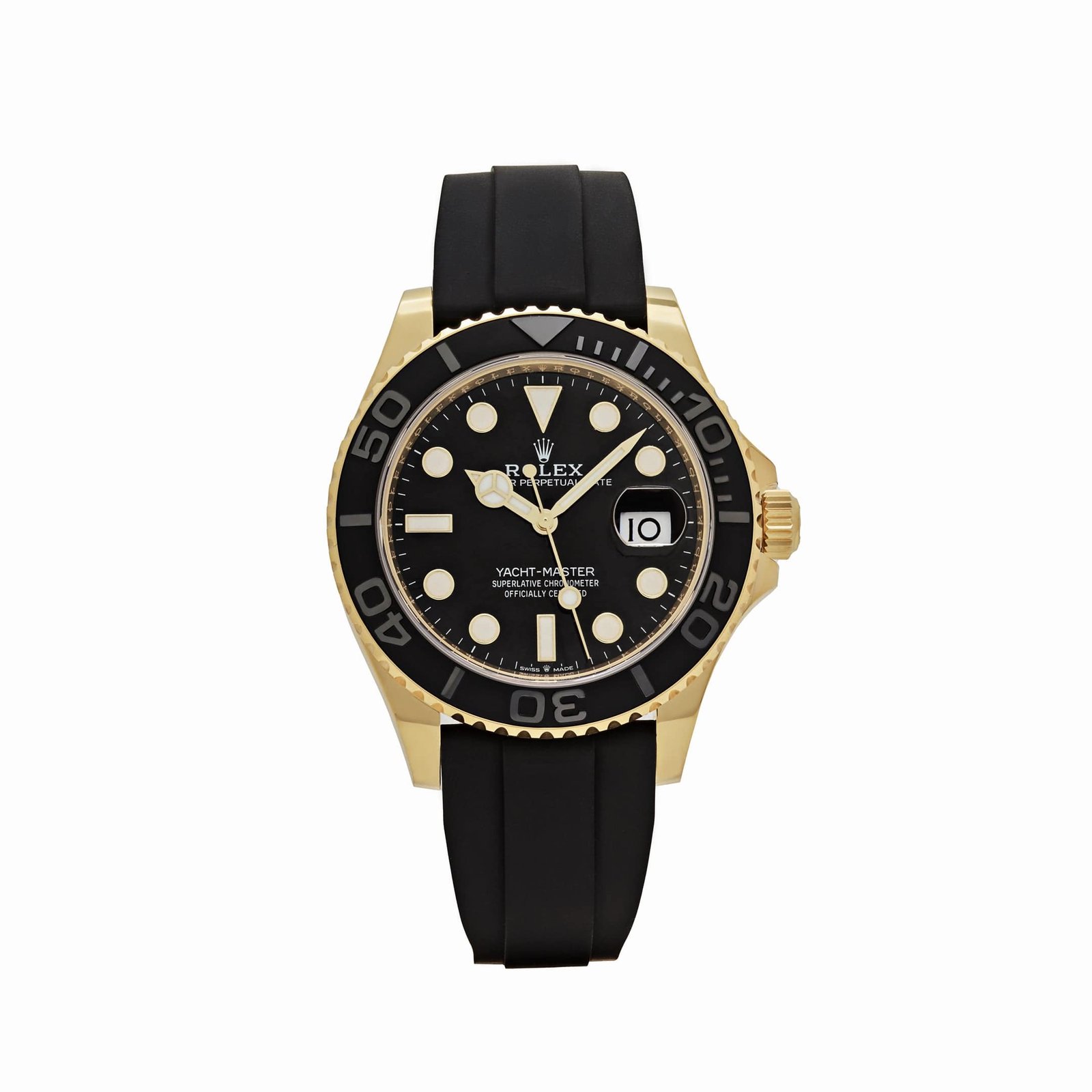 R01ex Yacht-Master 42 226658 Yellow Gold Oysterflex (2023)