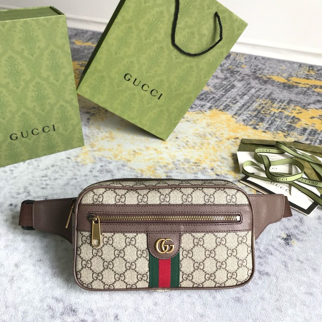 Gvc*1 Ophidia GG belt bag