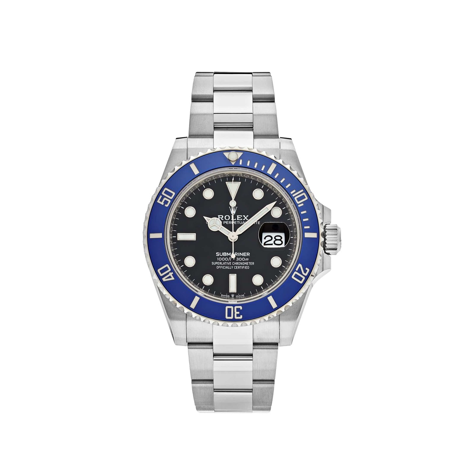 R01ex Submariner Date 126619LB ‘Cookie Monster’ White Gold Black Dial Blue Bezel (2025)
