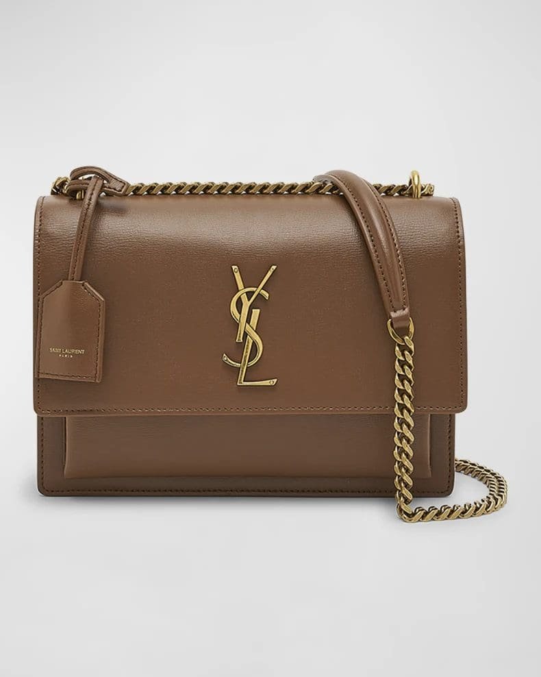 Sa1nt Lau*nt Sunset Medium Y51 Crossbody Bag in Smooth Leather