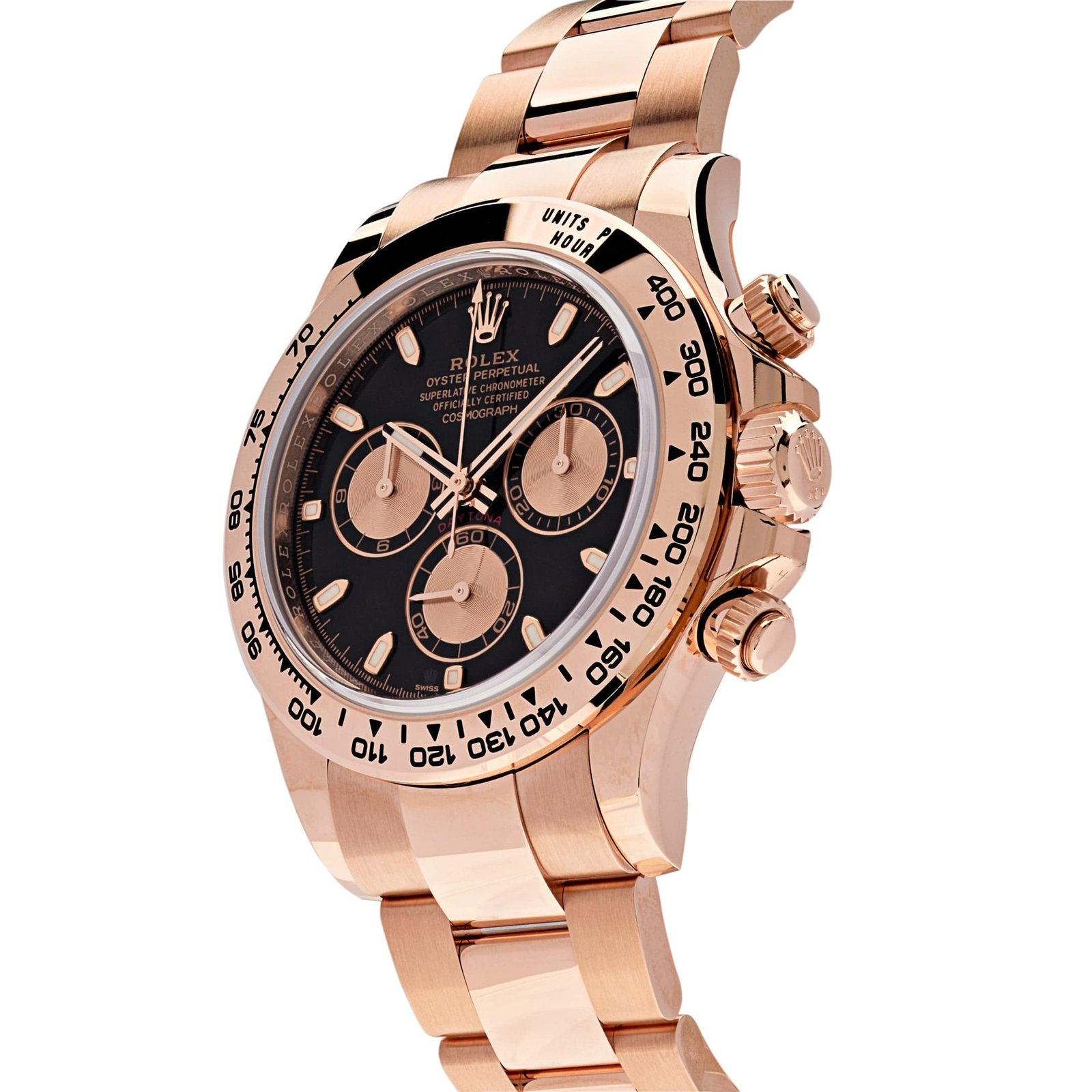 R01ex Daytona 116505  Rose Gold Black Dial (2024)
