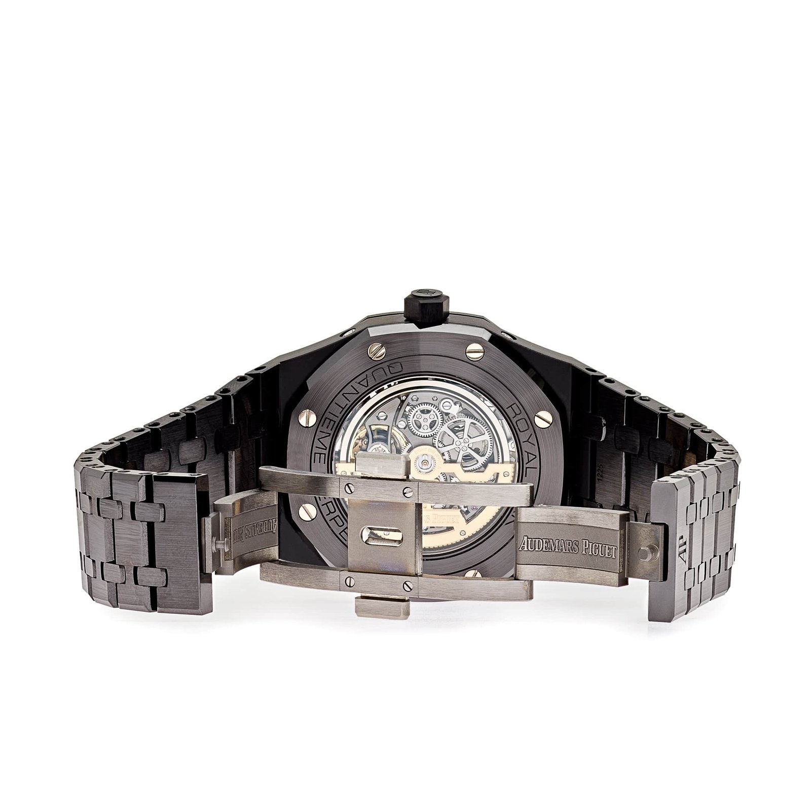 Audemars P1g*et Royal Oak Perpetual Calendar 26585CE.OO.1225CE.01 Black Ceramic Openworked